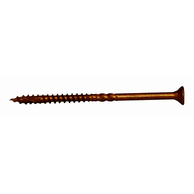 100/Pack, #9 x 3-1/8 in, Carbon Steel, T-15U Drive, Universal Screw