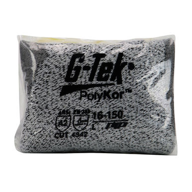 G-Tek® PolyKor® 16-150V/S Smooth Grip Cut-Resistant Gloves, S