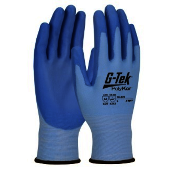 Protective Industrial Products (PIP) 16-322/M Size M, Polyurethane Material, Knit, Warehouse Glove