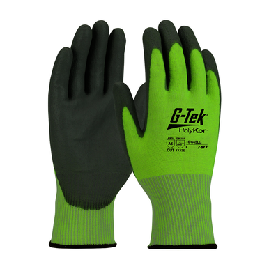 G-Tek® PolyKor® 16-645LG/XS Smooth Grip Cut-Resistant Gloves, XS