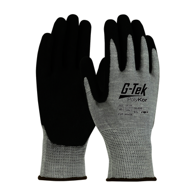 Protective Industrial Products (PIP) 16-655/L Size Large, Nitrile Coated, Polykor, Cut Resistant Gloves