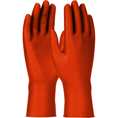 Grippaz® 67-307/XL Powder-Free Gloves With Textured Fish Scale Grip, XL
