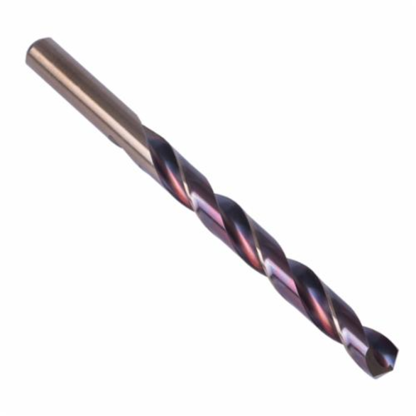 Precision Twist Drill HX10 General Purpose Heavy Duty Jobber Length Drill, 17/64 in Dia x 4-1/8 in L, 135 deg, HSS