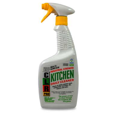 CLR PRO® Industrial Strength Multi Purpose Daily Kitchen Cleaner, 32 Ounce Spray Bottle
