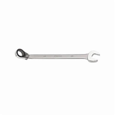 Proto® J1210MASD Metric Combination Wrench, 10 mm, 12 Points, 158.8 mm OAL, 15 deg Offset
