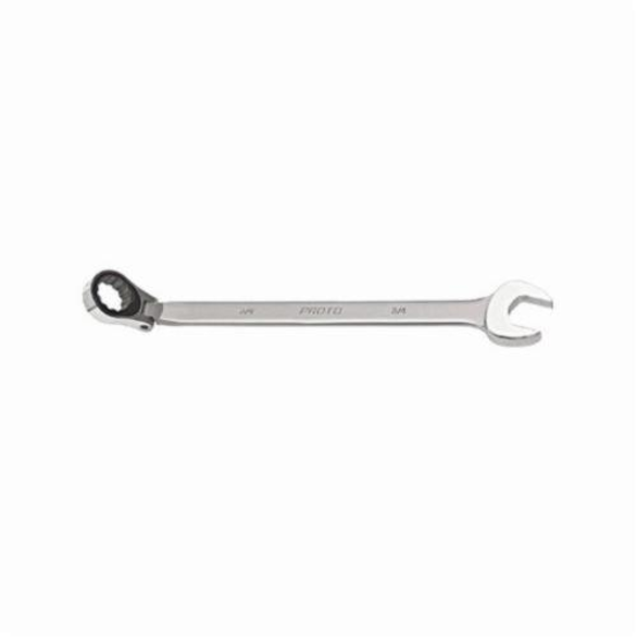 Proto® J1210MASD Metric Combination Wrench, 10 mm, 12 Points, 158.8 mm OAL, 15 deg Offset