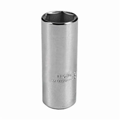 Proto® TorquePlus™ J4710L Deep Length Drive Socket, Imperial, 5/16 in 6 Point Socket, 1/4 in Square Drive
