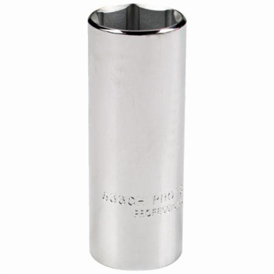 Proto® TorquePlus™ J5318H Deep Length Drive Socket, Imperial, 9/16 in 6 Point Socket, 1/2 in Square Drive