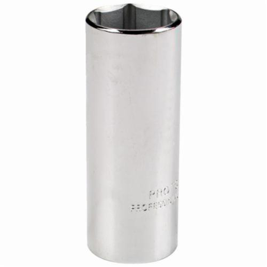 Proto® J5334H Deep Length Drive Socket, Imperial, 1-1/16 in 6 Point Socket, 1/2 in Square Drive
