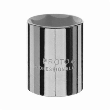 Proto® TorquePlus™ J5424H Standard Length Drive Socket, Imperial, 3/4 in 6 Point Socket, 1/2 in Square Drive