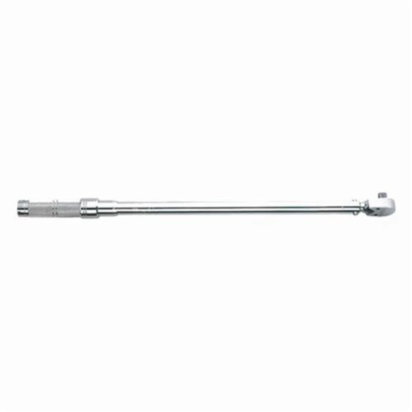 Proto® J6012C Micrometer Torque Wrench, 3/8 in Drive, Ratchet Head, 20 - 100 ft-lb, 0.5 ft-lb, 17 in OAL