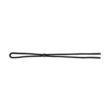 Pyramex® CORDS7A Universal Eyeglass Cord With Slip-On Rubber Tip, 24 in L, Nylon, Black