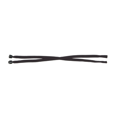 Pyramex® CORDS8A With Slip-On Rubber Tip, Poly-Cotton Blend/Rubber Tip, Black