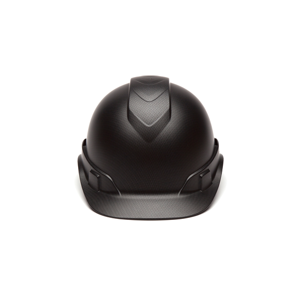 Pyramex® HP44117 Ridgeline® Cap Style Hard Hat, 6-1/2 in Fits Mini Hat, 8 in Fits Max Hat, ABS, 4-Point Suspension, ANSI Electrical Class Rating: Class C, E and G, ANSI Impact Rating: Type 1, Standard Ratchet Adjustment
