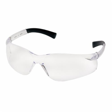 Pyramex® Ztek® S2510S Lightweight Safety Eyewear, Anti-Scratch, Clear Lens, Wraparound Frame, Matte, Polycarbonate Frame, Polycarbonate Lens, ANSI Z87.1, CAN/CSA Z94.3-15, CE EN166, MIL-PRF 32432