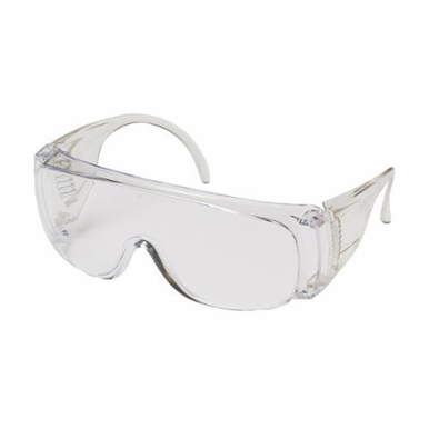 Pyramex® Solo® S510S Lightweight Safety Eyewear, Anti-Scratch, Clear Lens, Frameless Frame, Clear, Polycarbonate Frame, Polycarbonate Lens, ANSI Z87.1, CAN/CSA Z94.3-15, CE EN166, MIL-PRF 32432