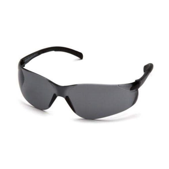 Pyramex® Atoka S9120S Safety Glasses, Anti-Scratch, Gray Lens, Wraparound Frame, Gray, Polycarbonate Frame, Polycarbonate Lens, ANSI Z87.1, CAN/CSA Z94.3-07
