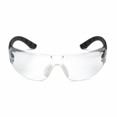 Pyramex® Endeavor® Plus SBG9610ST Safety Eyewear, H2X Anti-Fog Clear Lens, Black/Gray Frame, Polycarbonate Lens, Specifications Met: ANSI Z87.1, CAN/CSA Z94.3-15