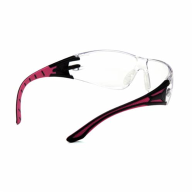 Pyramex® Endeavor® Plus SBP9610S Safety Eyewear, Anti-Scratch, Clear Lens, Black, Polycarbonate Lens, ANSI Z87.1, CAN/CSA Z94.3-15