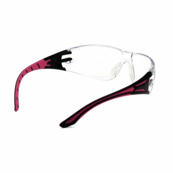 Pyramex® Endeavor® Plus SBP9610S Safety Eyewear, Anti-Scratch, Clear Lens, Black, Polycarbonate Lens, ANSI Z87.1, CAN/CSA Z94.3-15