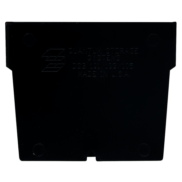 QUASTO DSB103, 4 x 3 in, Black, Divider