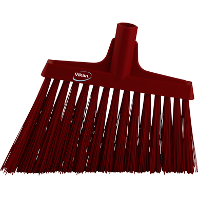 REMPRO 29144, 12 in, Red, Extra Stiff Bristle, Angle Broom