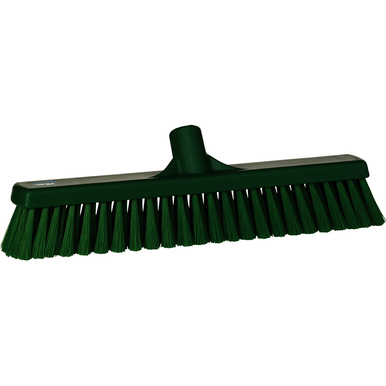 REMPRO 31792, 16 in, Green, Soft Bristle, Small Particle Push Broom