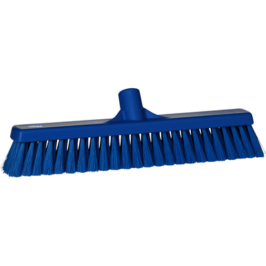 REMPRO 31793, 16 in, Blue, Soft Bristle, Small Particle Push Broom