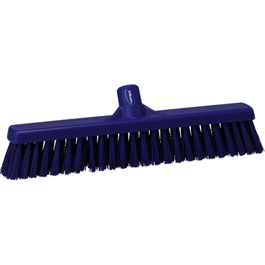 REMPRO 31798, 16 in, Purple, Soft Bristle, Small Particle Push Broom