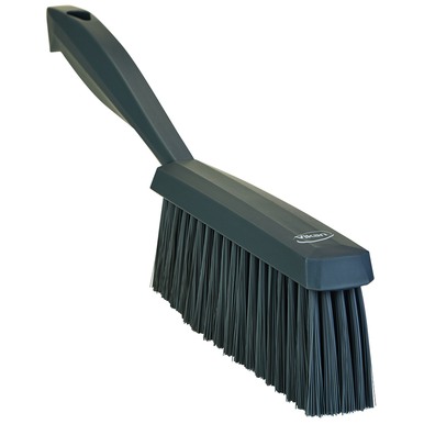 REMPRO 458788, 13 in, Gray, Soft Bristle, Bench Brush
