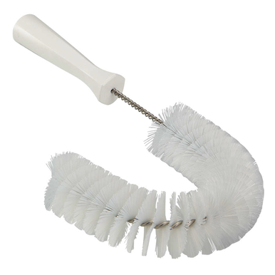 REMPRO 53725, 15.5 in, White, Medium Bristle, Hook Brush