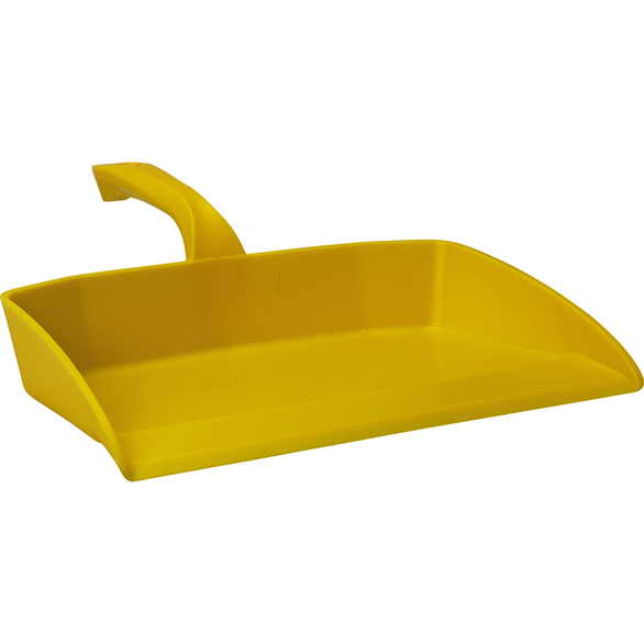 REMPRO 56606, 11.4 in, Yellow, Polypropylene, Dust Pan