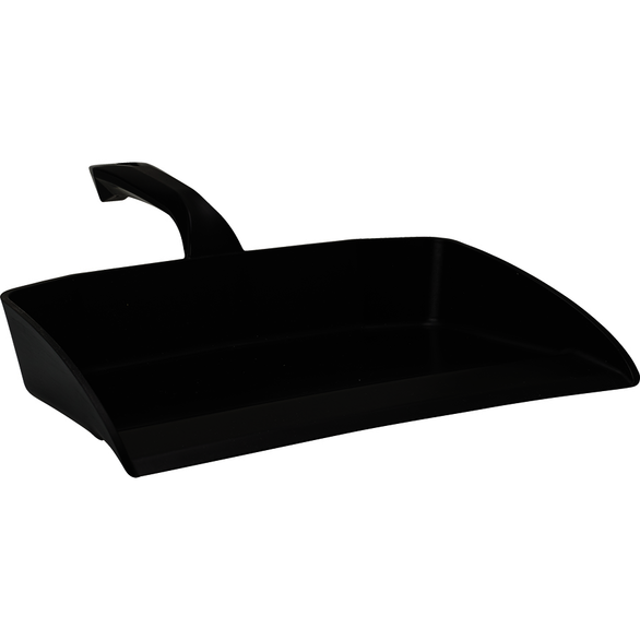 REMPRO 56609, 11.4 in, Black, Polypropylene, Dust Pan