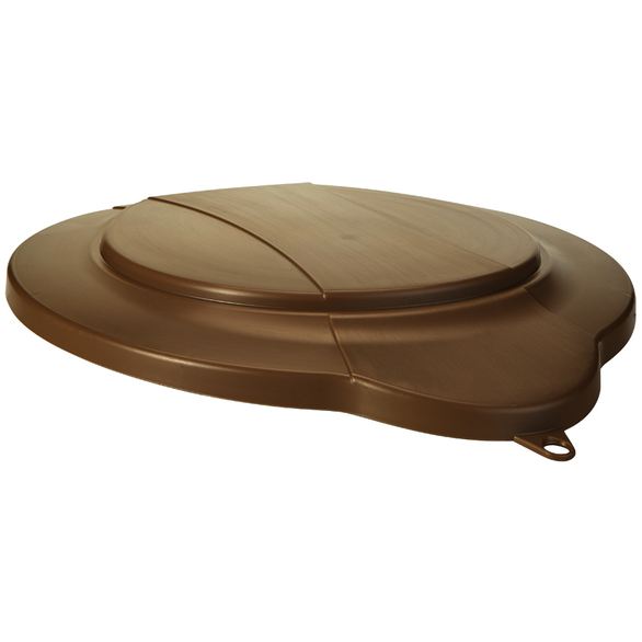 REMPRO 568766, 3 gal, Brown, Polypropylene, Bucket Lid