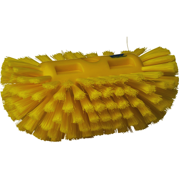 REMPRO 70396, 8.3 in, Yellow, Medium Bristle, Tank Brush