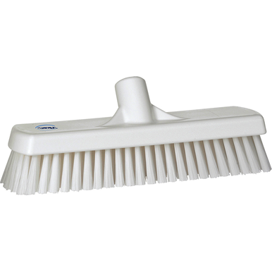 REMPRO 70605, 12 in, White, Stiff Bristle, Deck/Wall Scrub