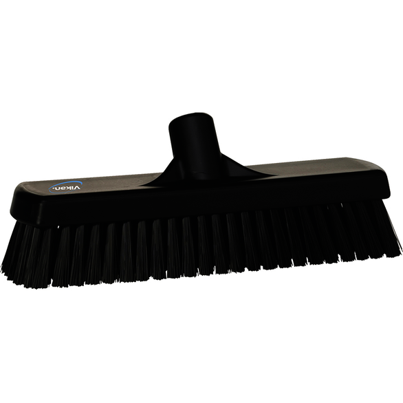 REMPRO 70609, 12 in, Black, Stiff Bristle, Deck/Wall Scrub