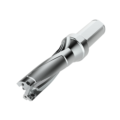 Seco Perfomax® Indexable Insert Drill - 39.0 mm Dia., 3xD Length of cut, Shank w/One Flat for Rotating Applications
