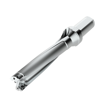 Seco Perfomax® Indexable Insert Drill - 1.187 Dia., 5xD Length of cut, Shank w/One Flat for Rotating Applications