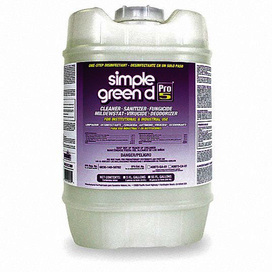 SIMGRE 3400000130505, 5 gal Pail, Concentrated, Disinfectant and Sanitizer