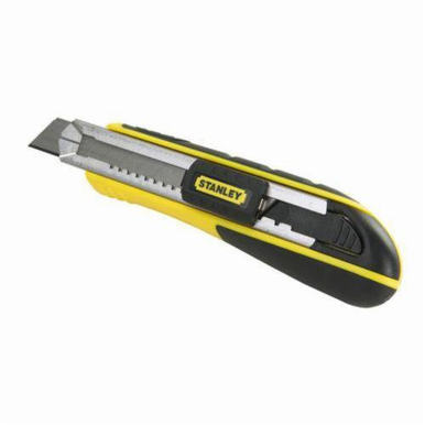 Stanley® FatMax® 10-481 Utility Knife, 18 in W, 7 in OAL, Bi-Material Handle, Steel Blade