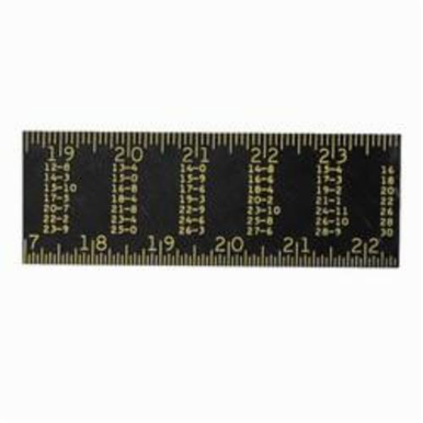 Stanley® 45-011 Premium Metric Rafter Square, 16 x 24 in, 1/16 in and 1/8 in Face, 1/16 in, 1/8 in and 1/12 in Back