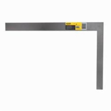 Stanley® 45-910 Carpenter's Square, 24 x 2 in, 1/8 in and 1/16 in Face, 1/16 in, 1/10 in and 1/12 in Back, Steel