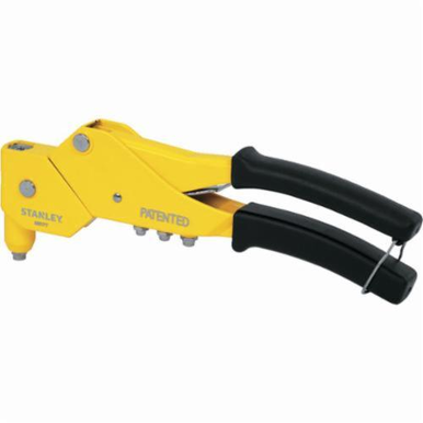 Stanley® MR77C Right Angle Heavy Duty Riveter, 3/32 in, 1/8 in, 5/32 in, 3/16 in x 11-1/8 in Rivet, Plastic Handle
