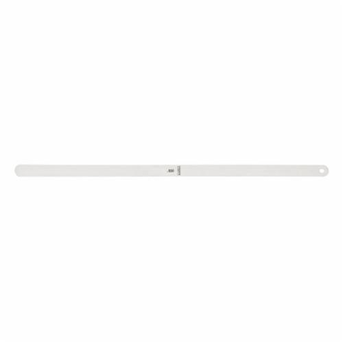 Starrett 667-8 Rounded End Leave Thickness Gage, 12 in L x 1/2 in W x 0.008 in THK, Tempered Steel