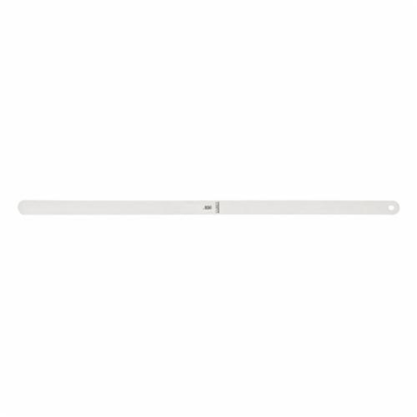 Starrett 667-8 Rounded End Leave Thickness Gage, 12 in L x 1/2 in W x 0.008 in THK, Tempered Steel