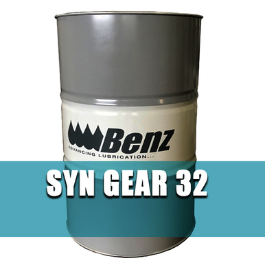 Benz Oil 425043-012, 55 gal Drum, ISO 32, SYN Gear, Extreme-Pressure, Gear Oil