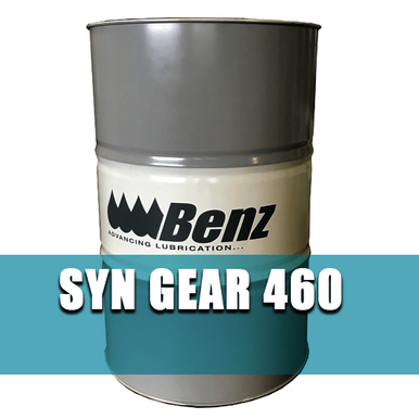 Benz Oil 425055-012, 55 gal Drum, ISO 460, SYN Gear, Extreme-Pressure, Gear Oil