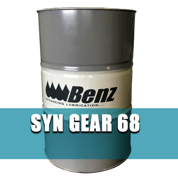 Benz Oil 425045-012, 55 gal Drum, ISO 68, SYN Gear, Extreme-Pressure, Gear Oil
