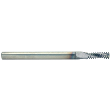 T&O 24-876-024 0.2850 4F Solid Carbide Thread Mill TiAlN
